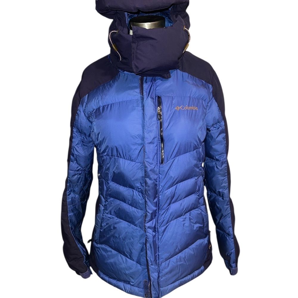 Columbia Blue and Black Ski Jacket
